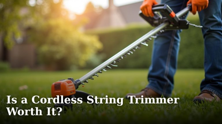 Is a Cordless String Trimmer Worth It?