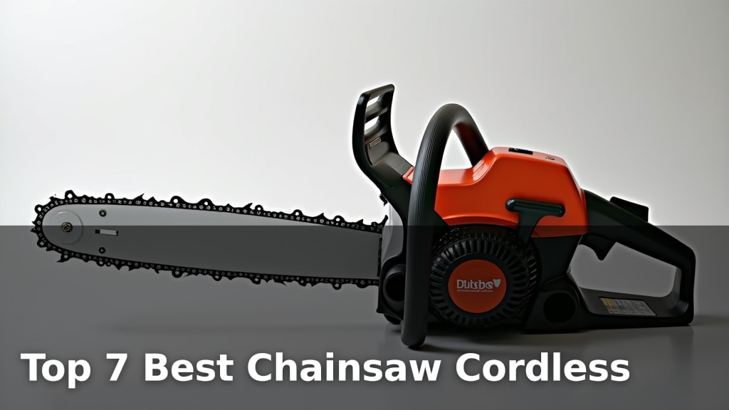 Top 7 Best Chainsaw Cordless