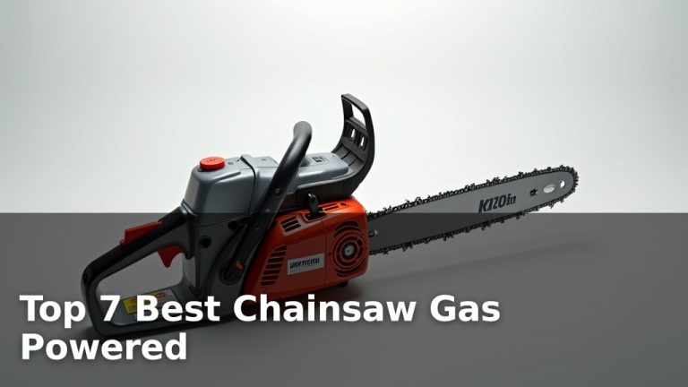Top 7 Best Chainsaw Gas Powered