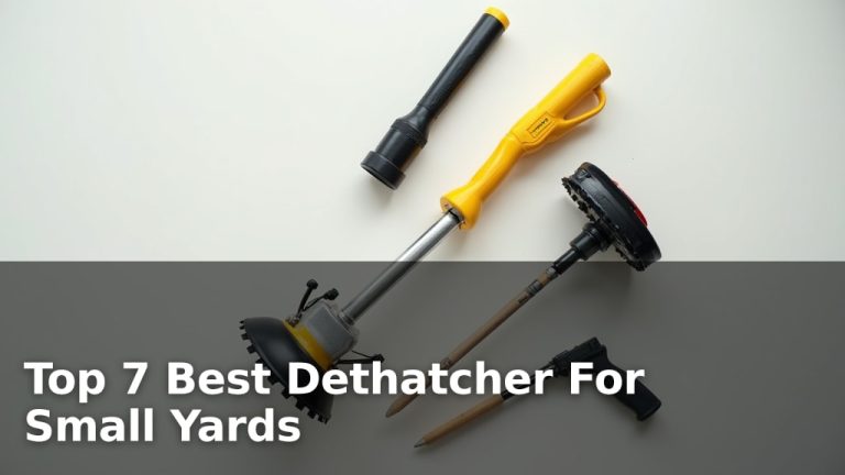 Top 7 Best Dethatcher For Small Yards