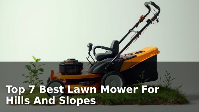 Top 7 Best Lawn Mower For Hills And Slopes