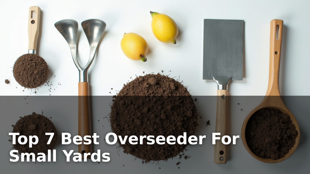 Top 7 Best Overseeder For Small Yards