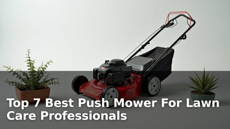 Top 7 Best Push Mower For Lawn Care Professionals