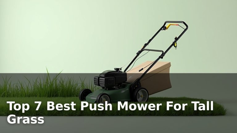 Top 7 Best Push Mower For Tall Grass