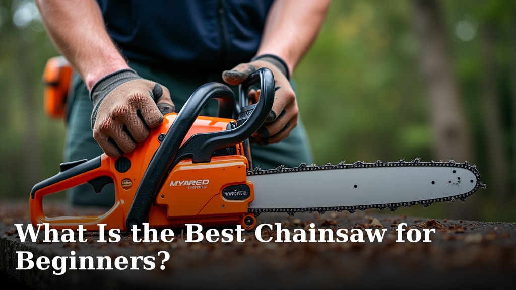 What Is the Best Chainsaw for Beginners?