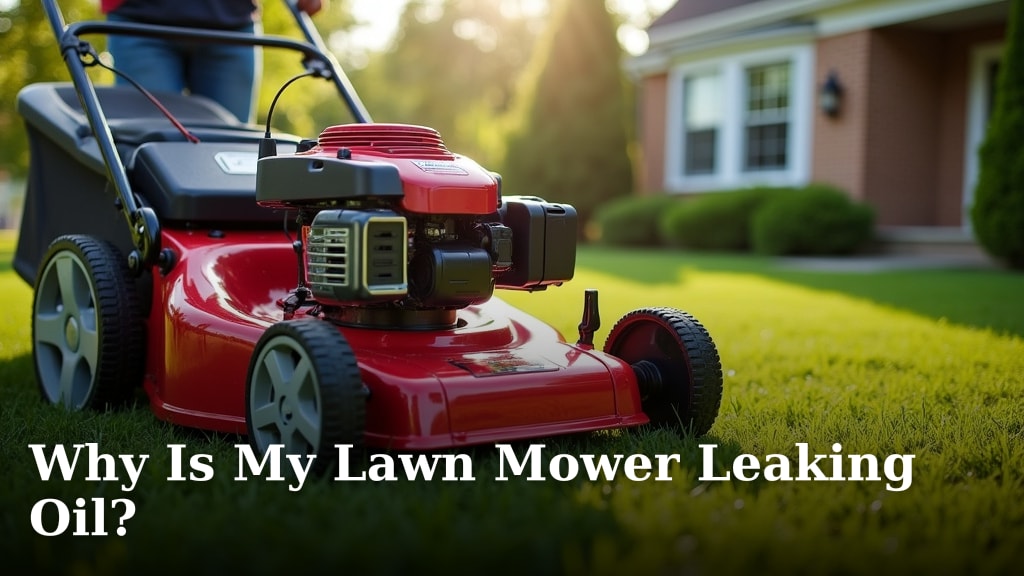 Why Is My Lawn Mower Leaking Oil?