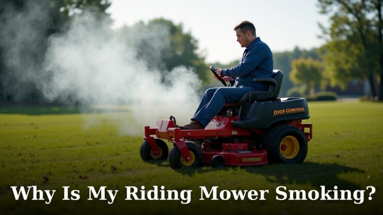 Why Is My Riding Mower Smoking?