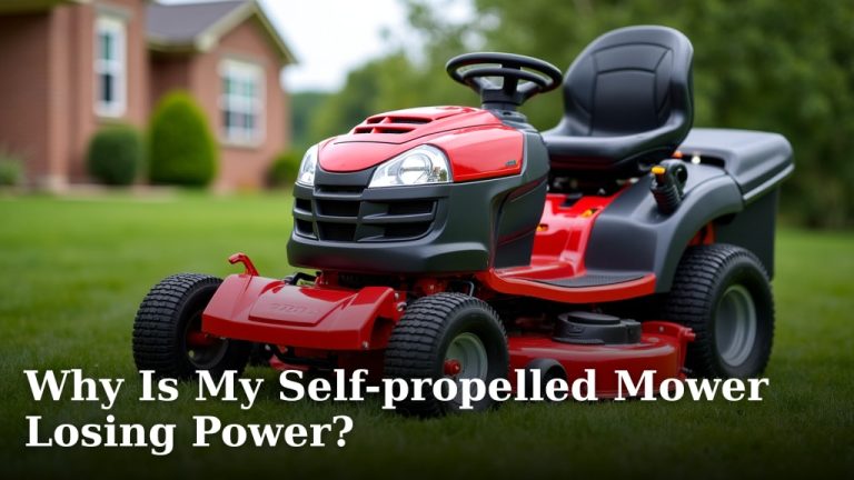 Why Is My Self-propelled Mower Losing Power?