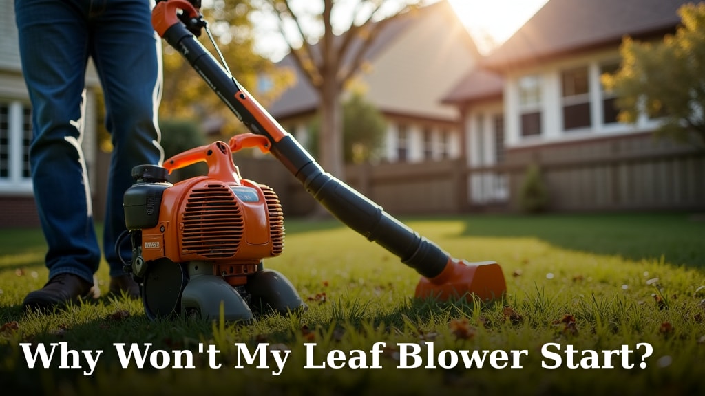 Why Won't My Leaf Blower Start?