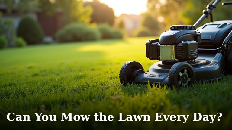 Can You Mow the Lawn Every Day?