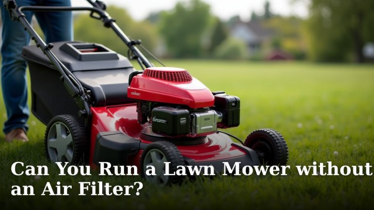 Can You Run a Lawn Mower without an Air Filter?