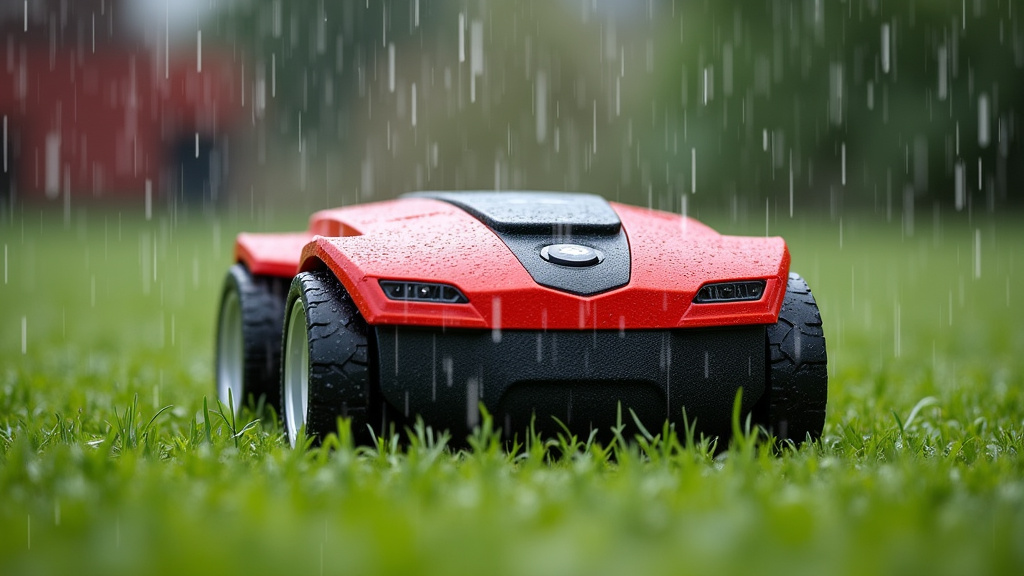 Navigating Rainy Days with Your Robot Mower