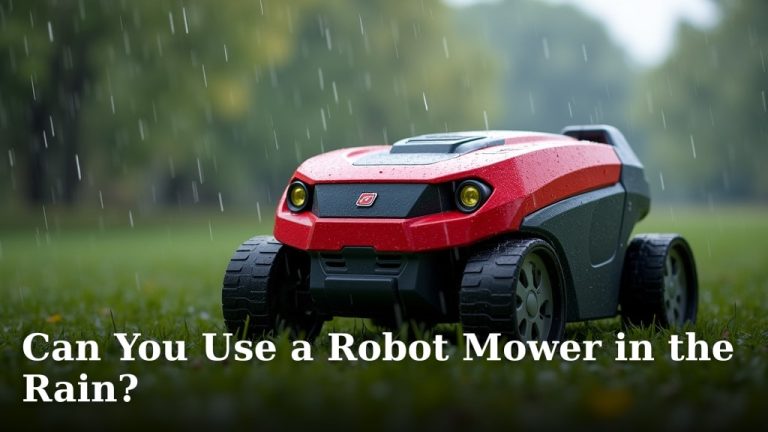 Can You Use a Robot Mower in the Rain?