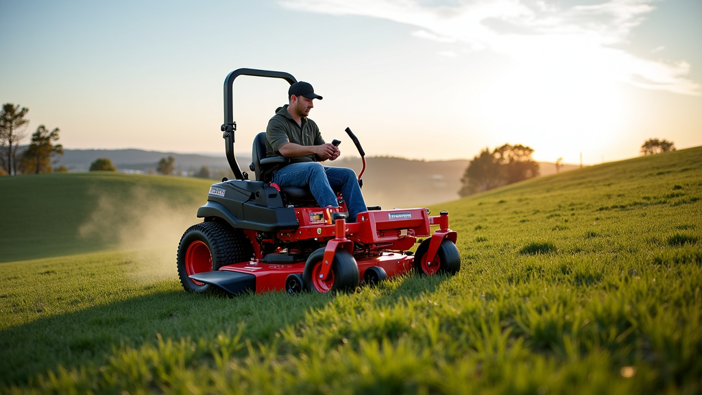 Mowing Slopes with Your Zero-Turn Mower: Safety First