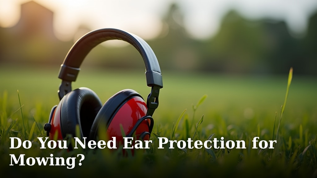 Do You Need Ear Protection for Mowing?