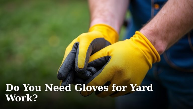Do You Need Gloves for Yard Work?
