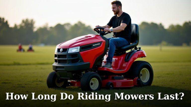 How Long Do Riding Mowers Last?