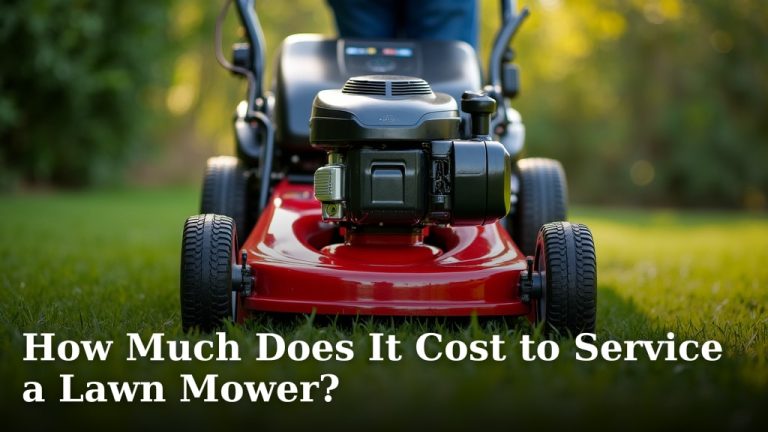 How Much Does It Cost to Service a Lawn Mower?