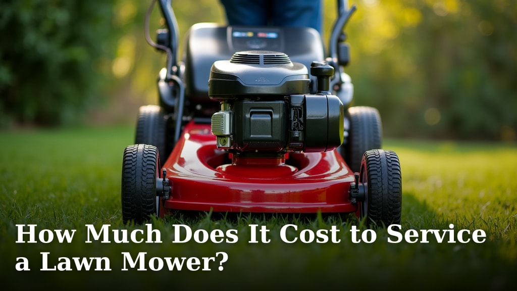 How Much Does It Cost to Service a Lawn Mower?