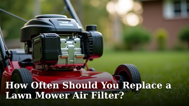 How Often Should You Replace a Lawn Mower Air Filter?