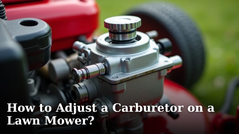 How to Adjust a Carburetor on a Lawn Mower?