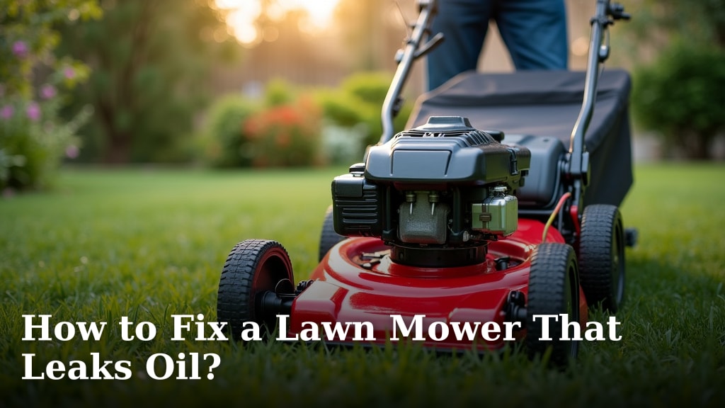 How to Fix a Lawn Mower That Leaks Oil?
