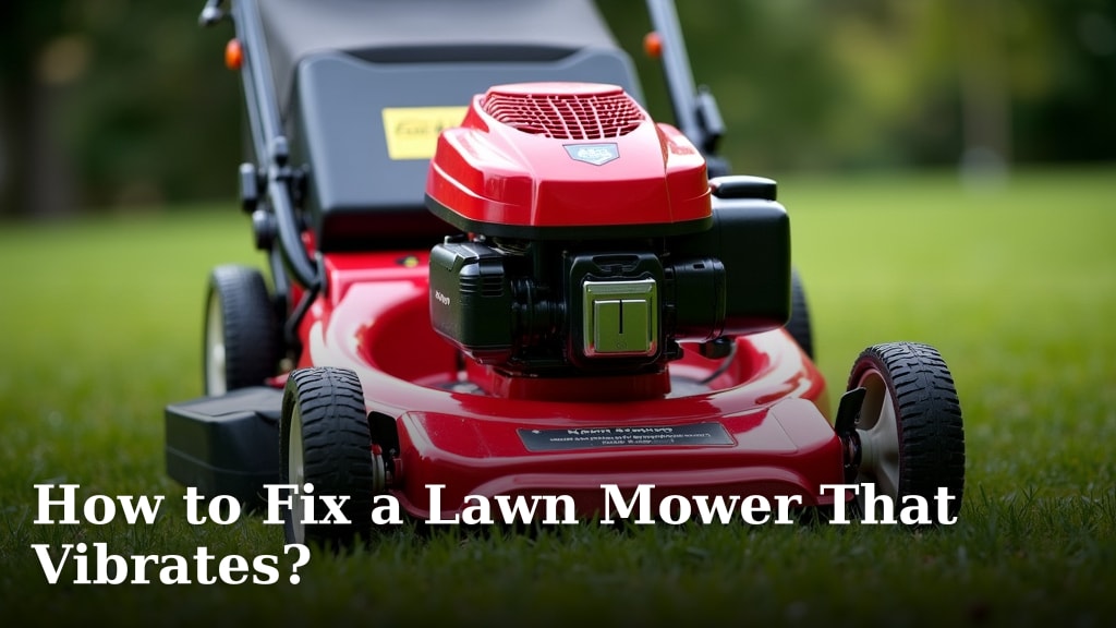 How to Fix a Lawn Mower That Vibrates?