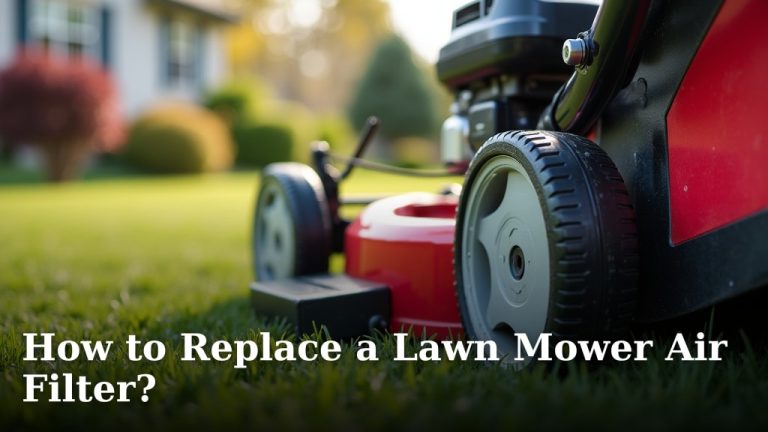How to Replace a Lawn Mower Air Filter?