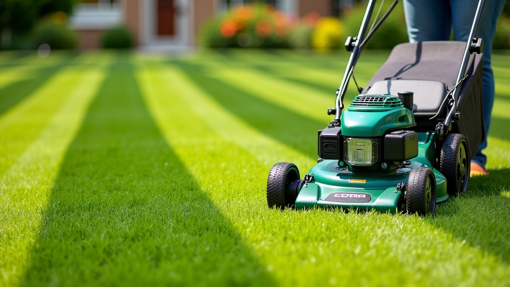 Achieving Perfect Lawn Stripes with Your Mower