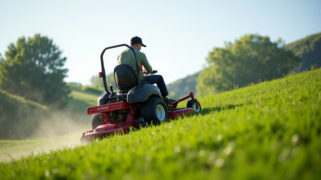 Why Mowing Steep Hills is a Risky Proposition