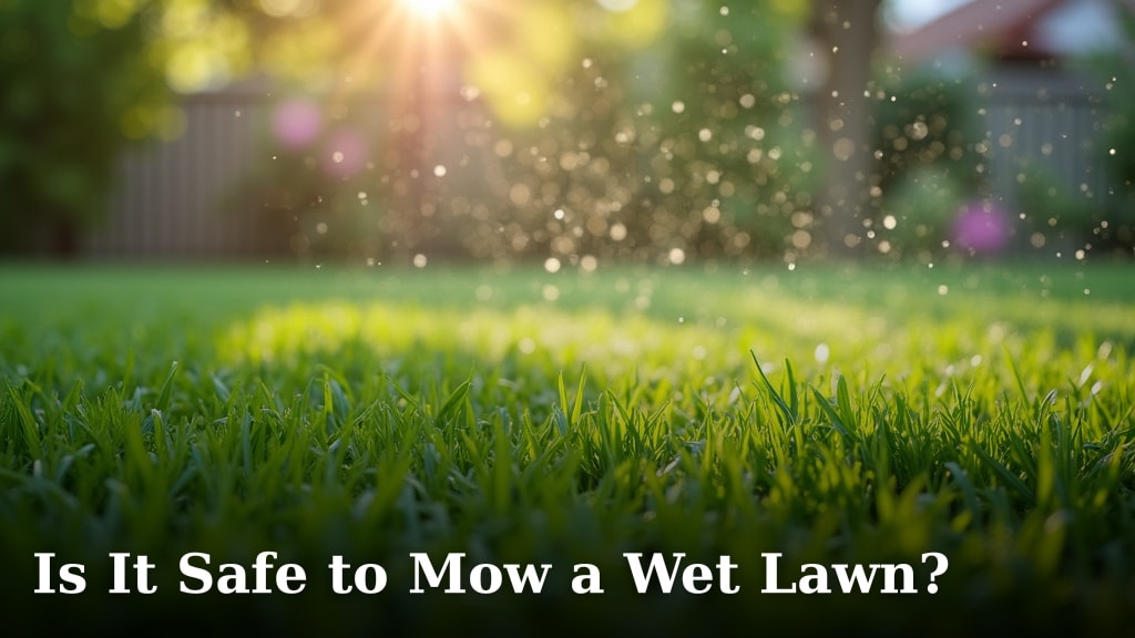 Is It Safe to Mow a Wet Lawn?