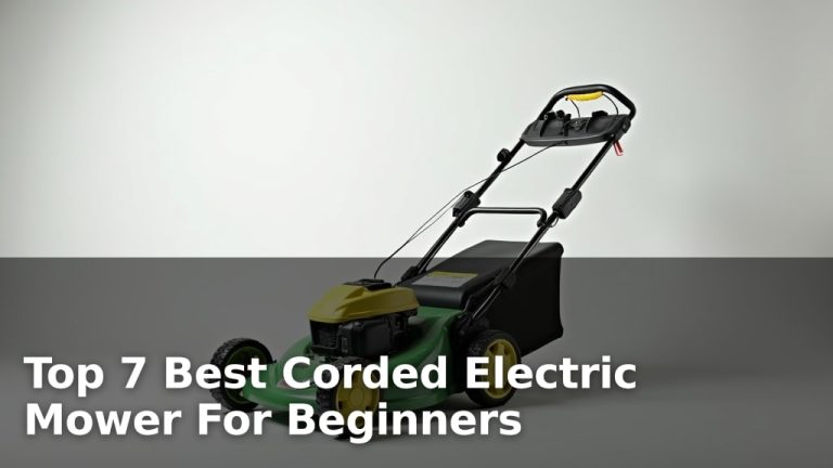 Top 7 Best Corded Electric Mower For Beginners