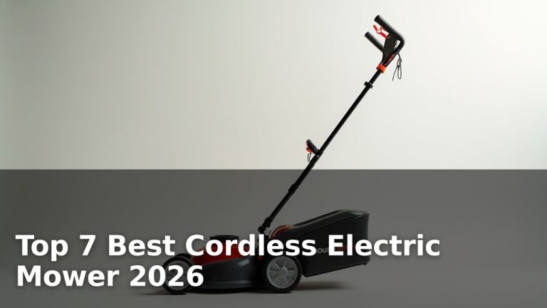 Top 7 Best Cordless Electric Mower 2026