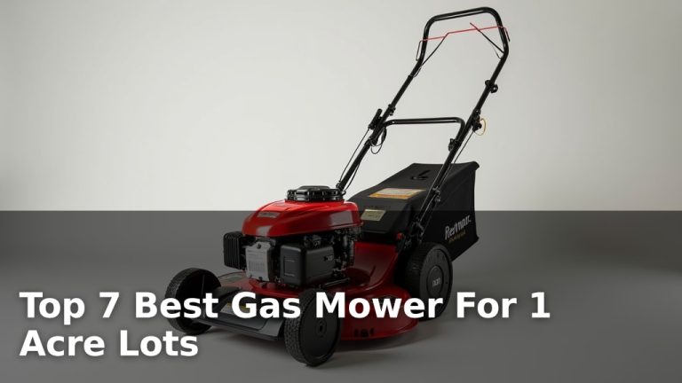 Top 7 Best Gas Mower For 1 Acre Lots