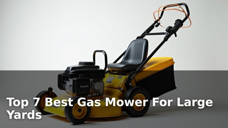 Top 7 Best Gas Mower For Large Yards