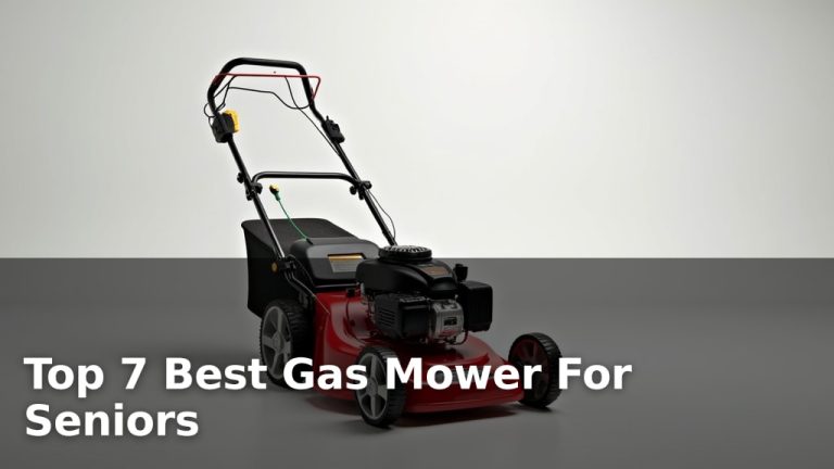 Top 7 Best Gas Mower For Seniors