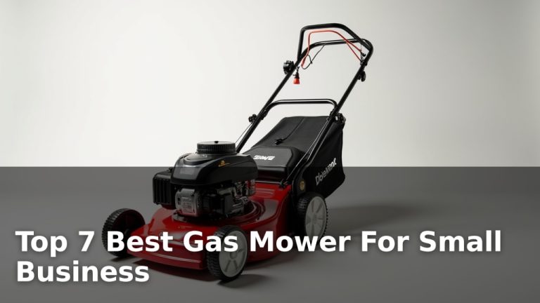 Top 7 Best Gas Mower For Small Business