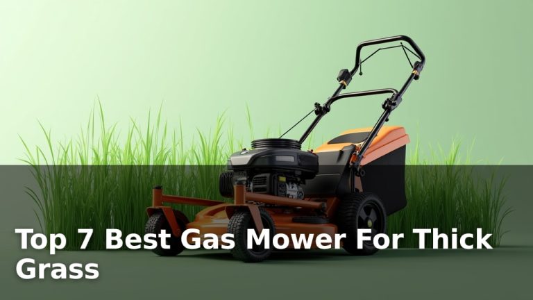 Top 7 Best Gas Mower For Thick Grass