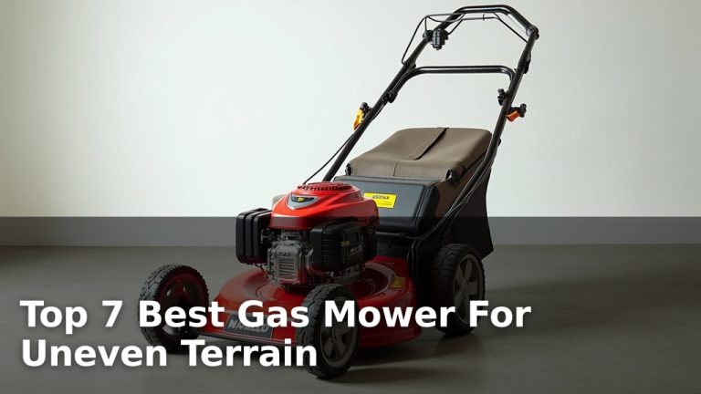 Top 7 Best Gas Mower For Uneven Terrain