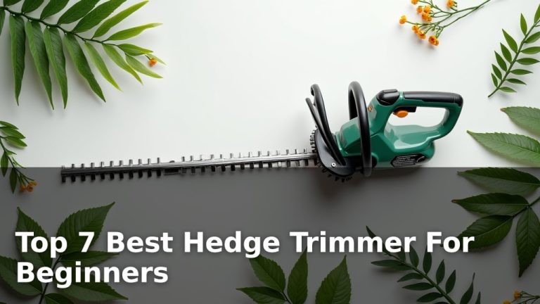 Top 7 Best Hedge Trimmer For Beginners