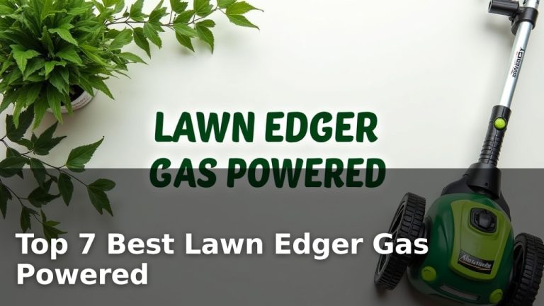Top 7 Best Lawn Edger Gas Powered
