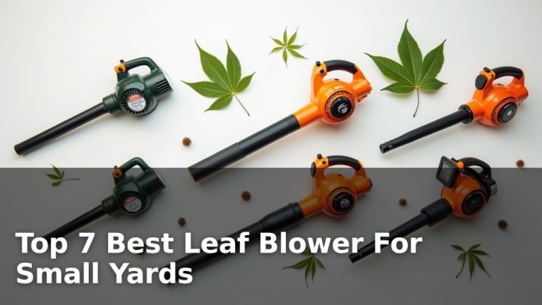 Top 7 Best Leaf Blower For Small Yards