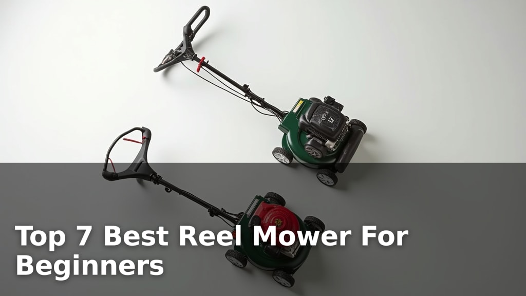 Top 7 Best Reel Mower For Beginners