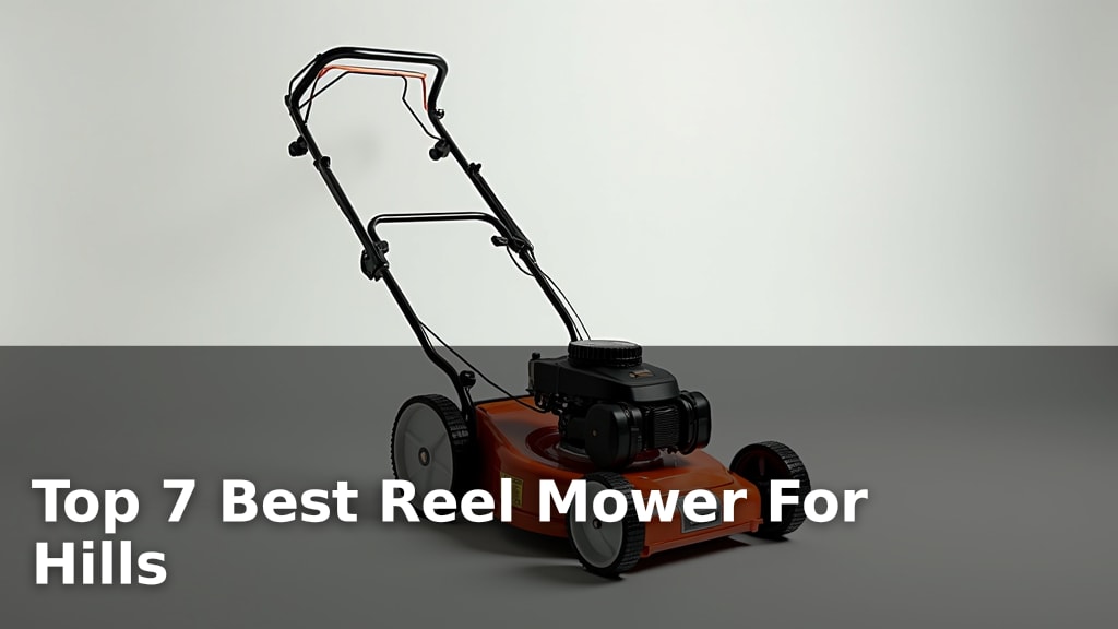 Top 7 Best Reel Mower For Hills