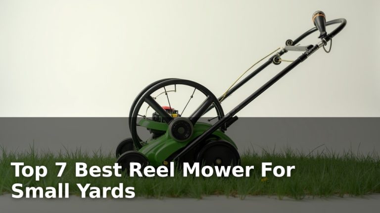 Top 7 Best Reel Mower For Small Yards