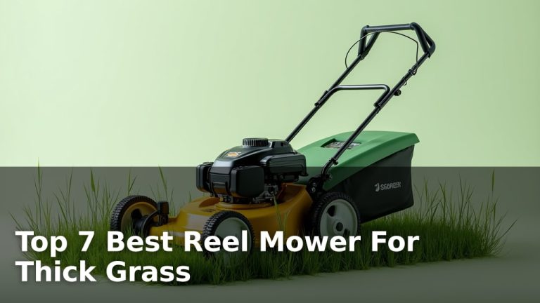 Top 7 Best Reel Mower For Thick Grass