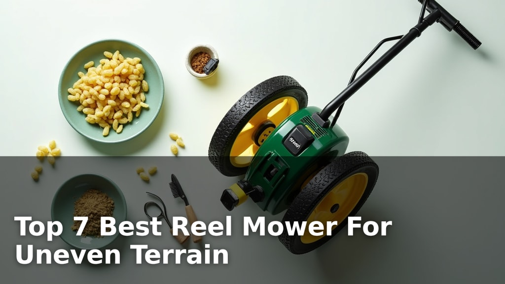 Top 7 Best Reel Mower For Uneven Terrain