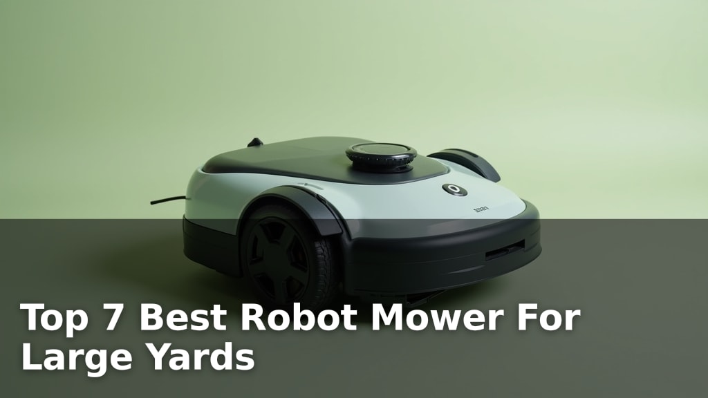 Top 7 Best Robot Mower For Large Yards