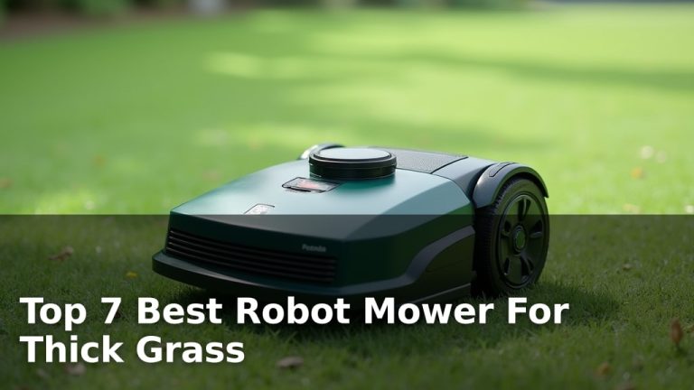 Top 7 Best Robot Mower For Thick Grass