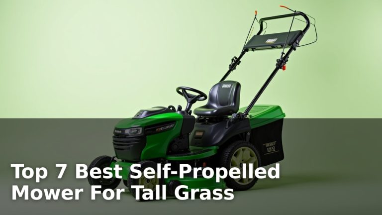 Top 7 Best Self-Propelled Mower For Tall Grass